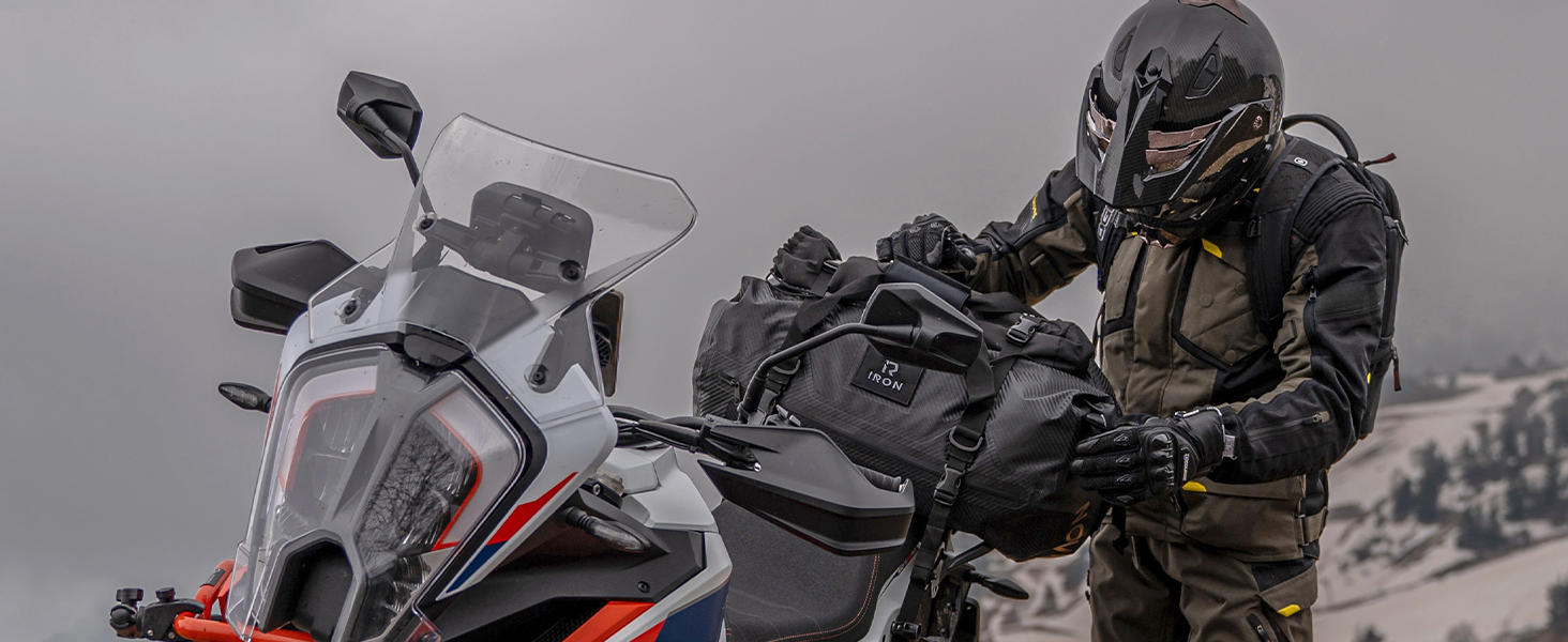 Amazon | IRON JIA'S バイクシートバッグ ツーリングバッグ キャンプ